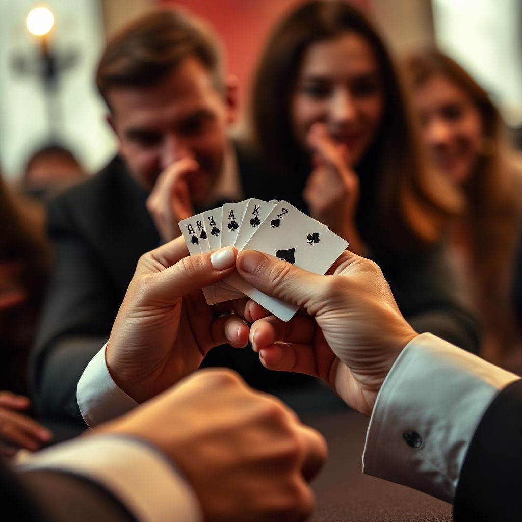 Close-up Kartenmagie